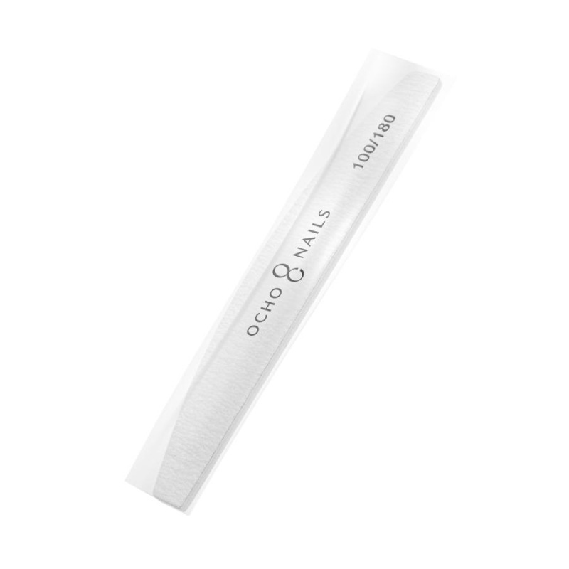 Ocho Nails polmesiacový pilník 100/180 1 ks. safe pack 4
