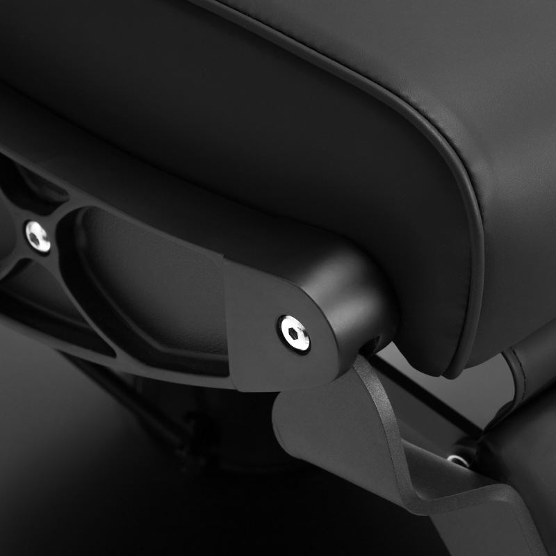 Fotel barberski Gabbiano Continental czarny 12