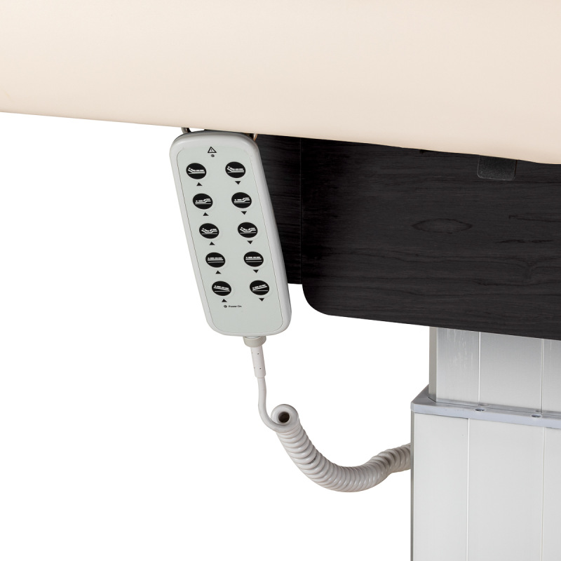 Leżanka SPA Sillon Comfort kremowa z czarną podstawą 6