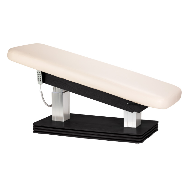 Leżanka SPA Sillon Comfort kremowa z czarną podstawą 3