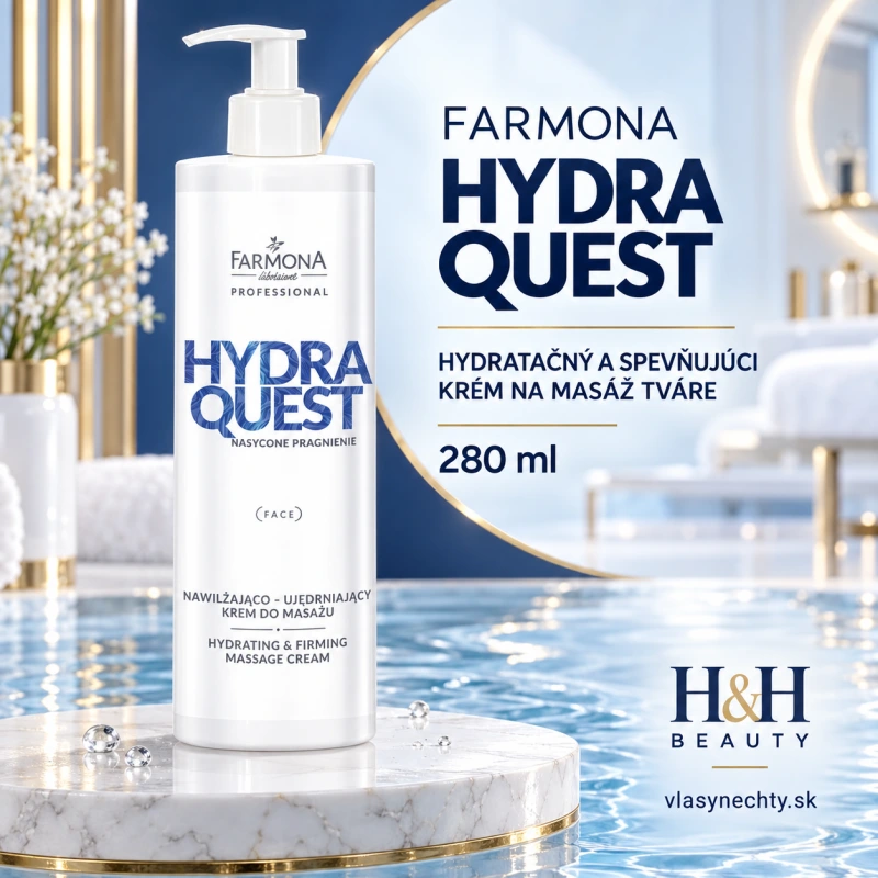 FARMONA HYDRA QUEST Hydratačný a spevňujúci krém na masáž tváre 280ml