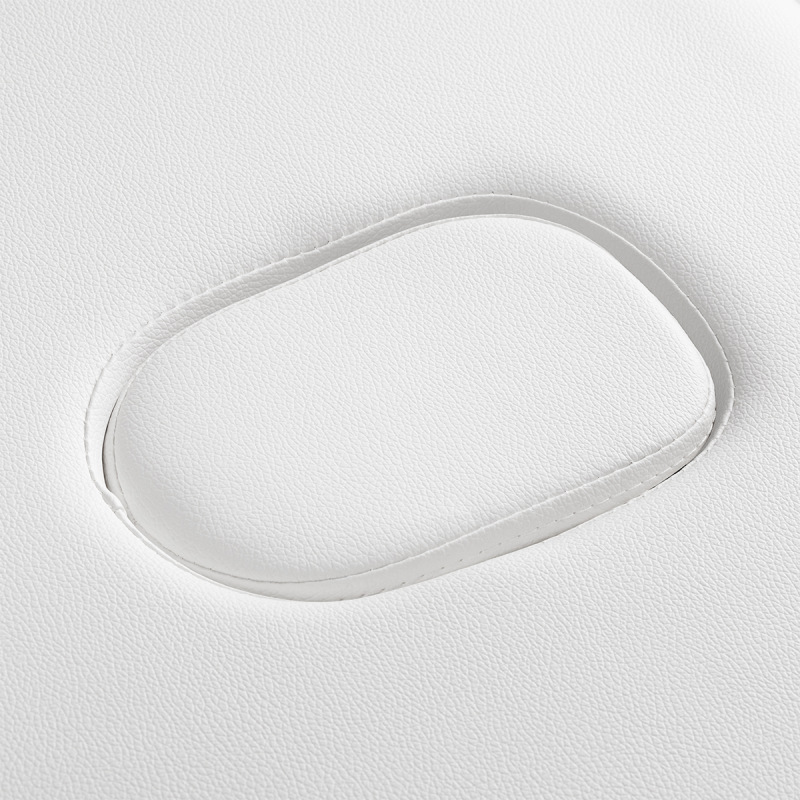 BALANCE – skladací masážny stôl, hliníkový, 3-segmentový, biely 10