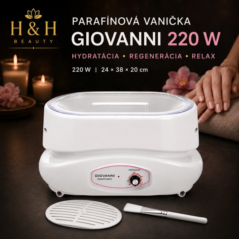 PARAFINOVÁ VANIČKA GIOVANNI 220W