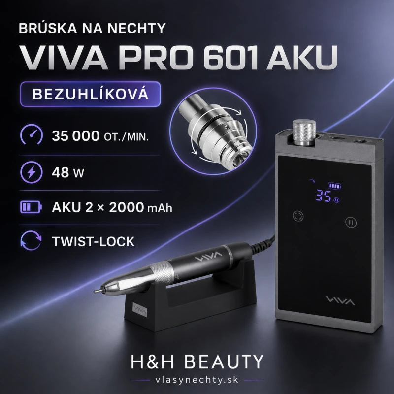 BRÚSKA NA NECHTY VIVA PRO 601 AKU bezuhlíková