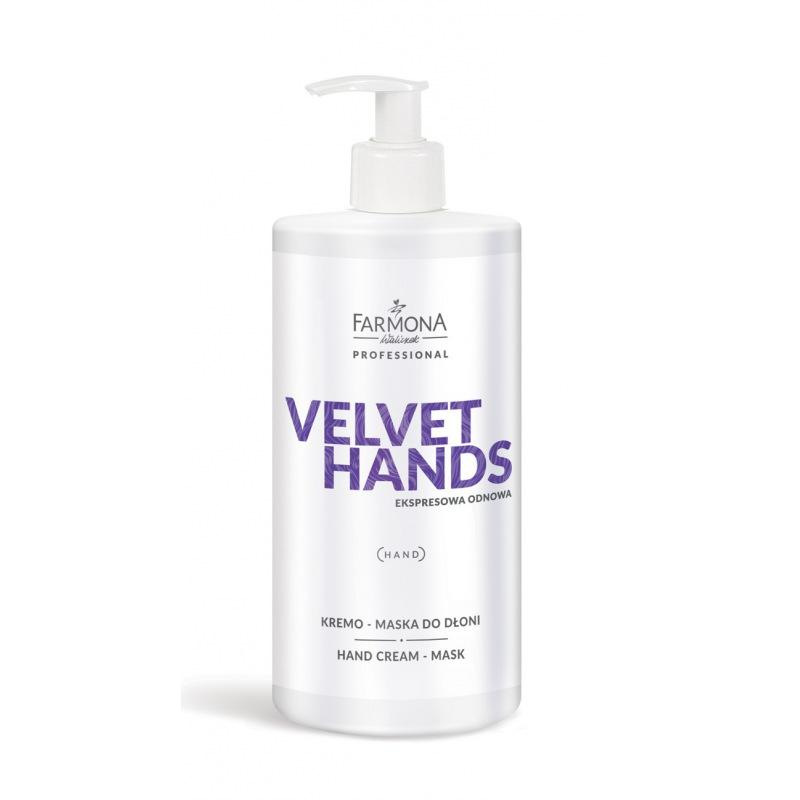 FARMONA VELVET HANDS Krémová maska na ruky 500ml 1