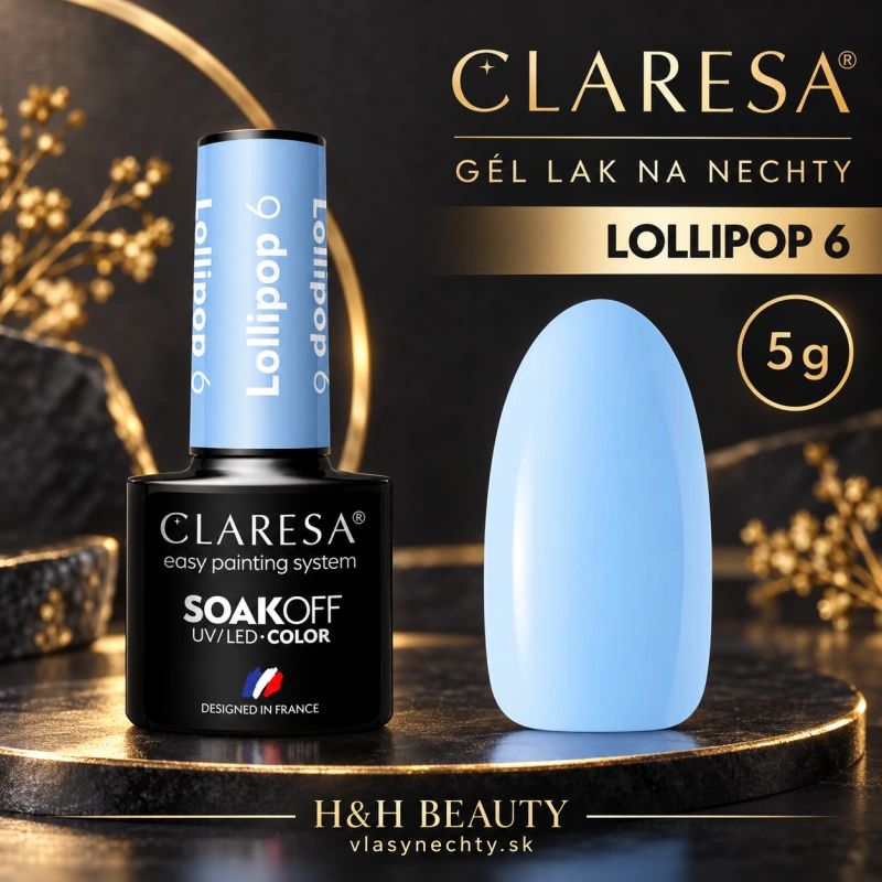 CLARESA GÉL LAK NA NECHTY LOLLIPOP 6 - 5g