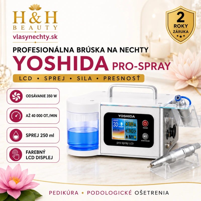 Brúska na nechty Yoshida pro-spray LCD