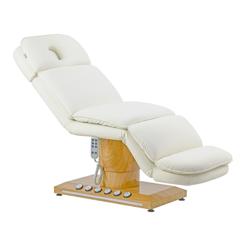 Elektrické kozmetické kreslo Sillon Cloud 3 motormi krémové 16
