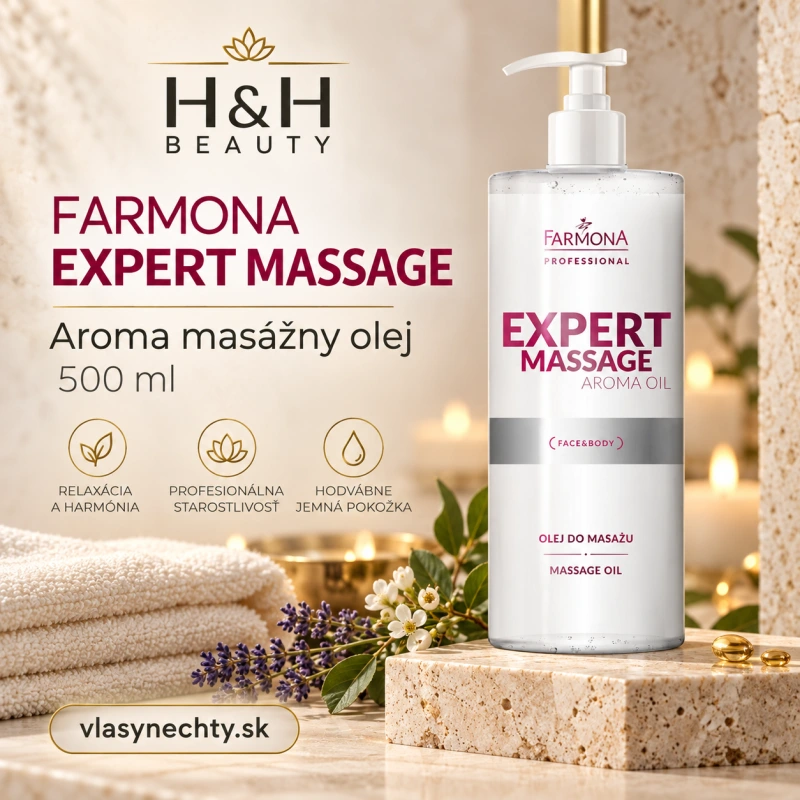 FARMONA MASÁŽNY OLEJ EXPERT MASSAGE AROMA OIL 500 ML