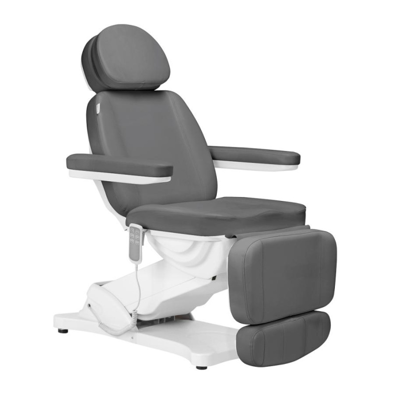 Elektrické kozmetické kreslo SILLON CLASSIC 3 motorové šedé 18