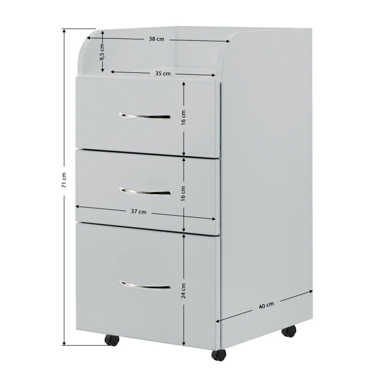 Skriňa Kombi siva 5