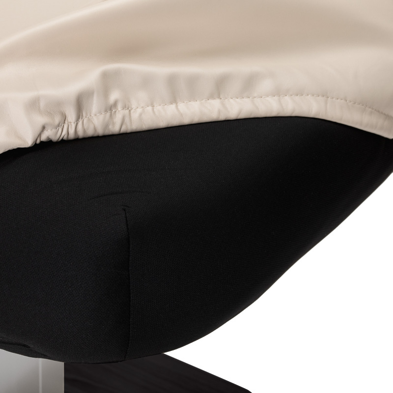 Leżanka SPA Sillon Comfort kremowa z czarną podstawą 16