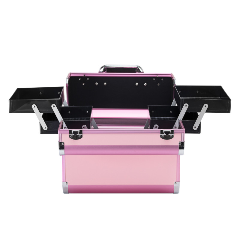 Kozmetický kufrík ružový 40 4