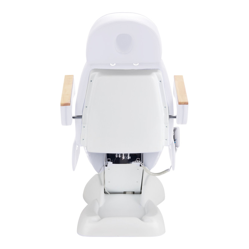 Elektrické kozmetické kreslo SILLON Lux 273b 3 motory studená biela 6