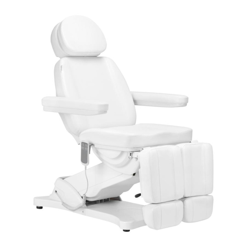 Elektrické pedikérske kreslo SILLON CLASSIC PEDI 2 motorové biele 18