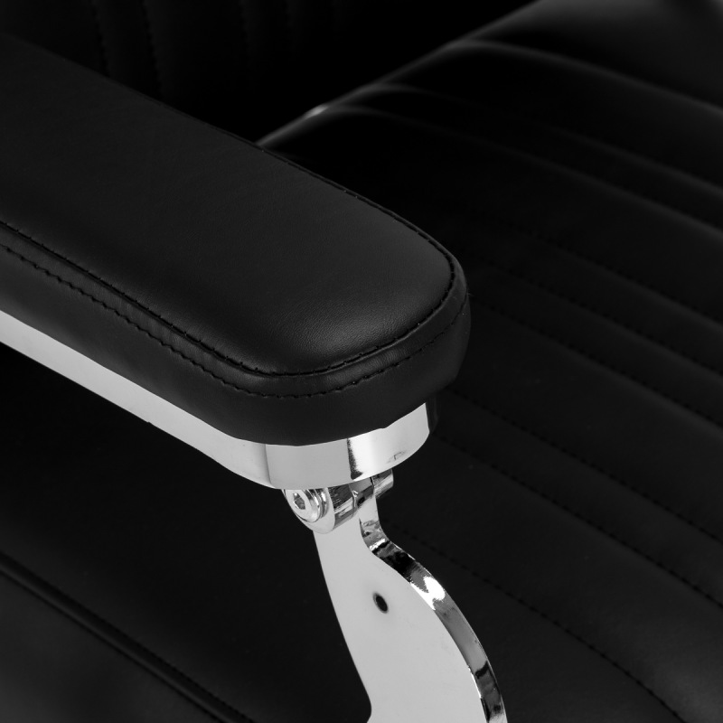 BARBERSKE KRESLO GABBIANO ELIAS ČIERNE 5