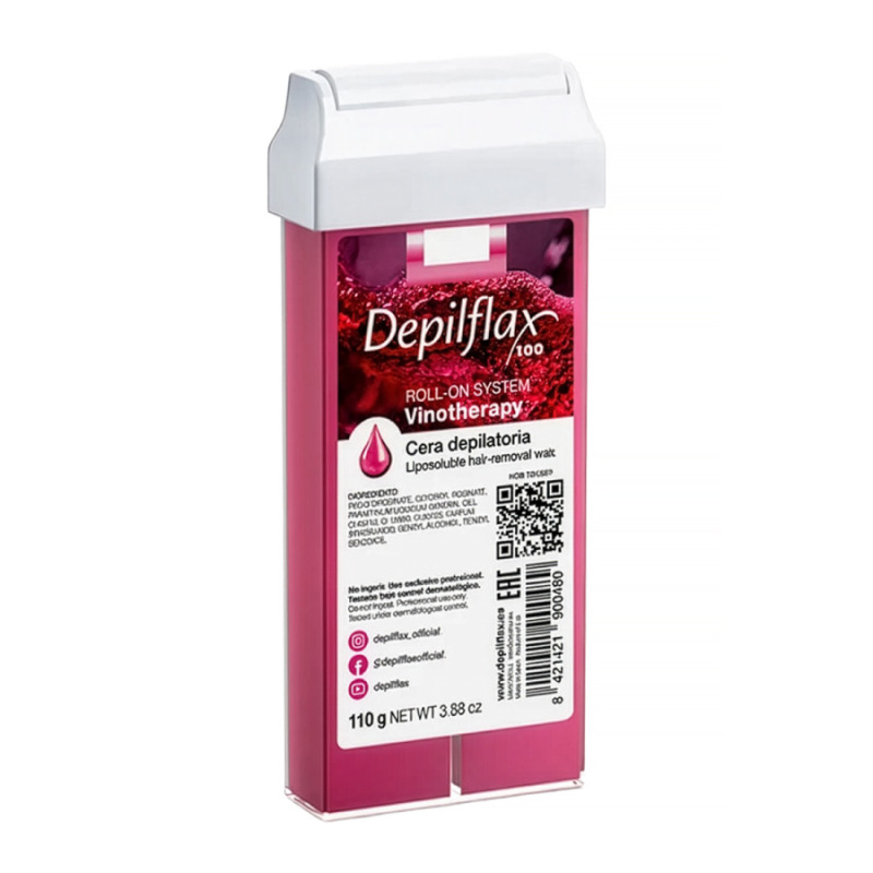 Depilflax 100 depilačný vosk v rolke Vinotherapy 110 g 1