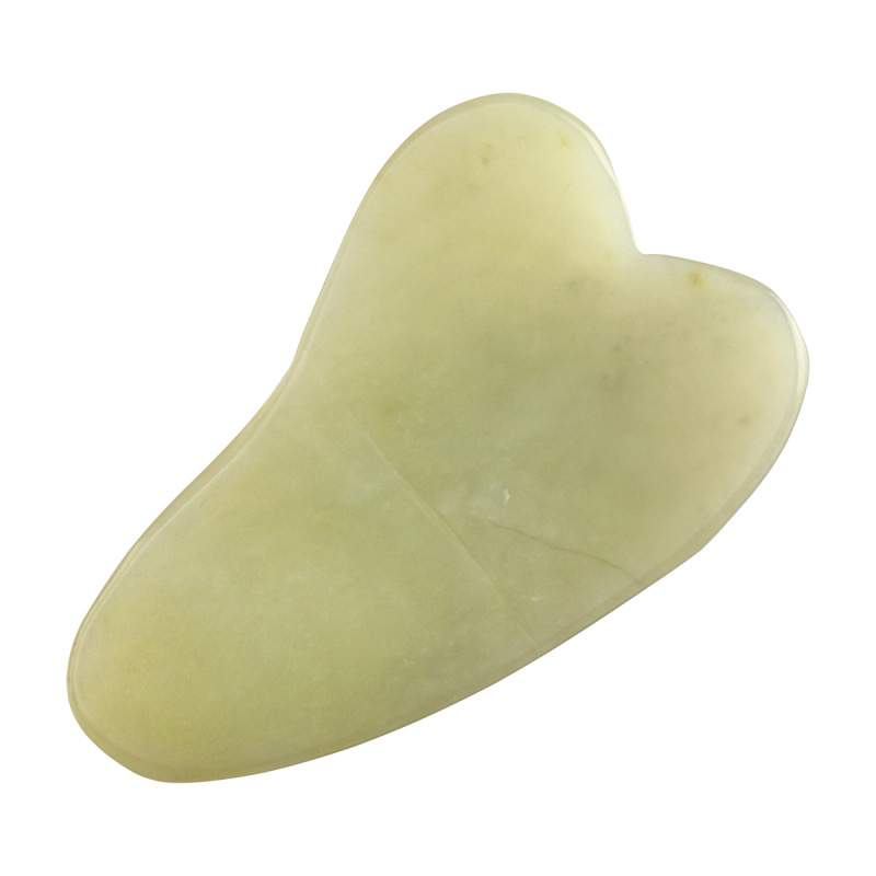 Kamień jadeitowy do masażu twarzy Gua Sha 2