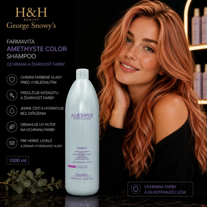 Farmavita Amethyste Color Shampoo 1000 ml 2