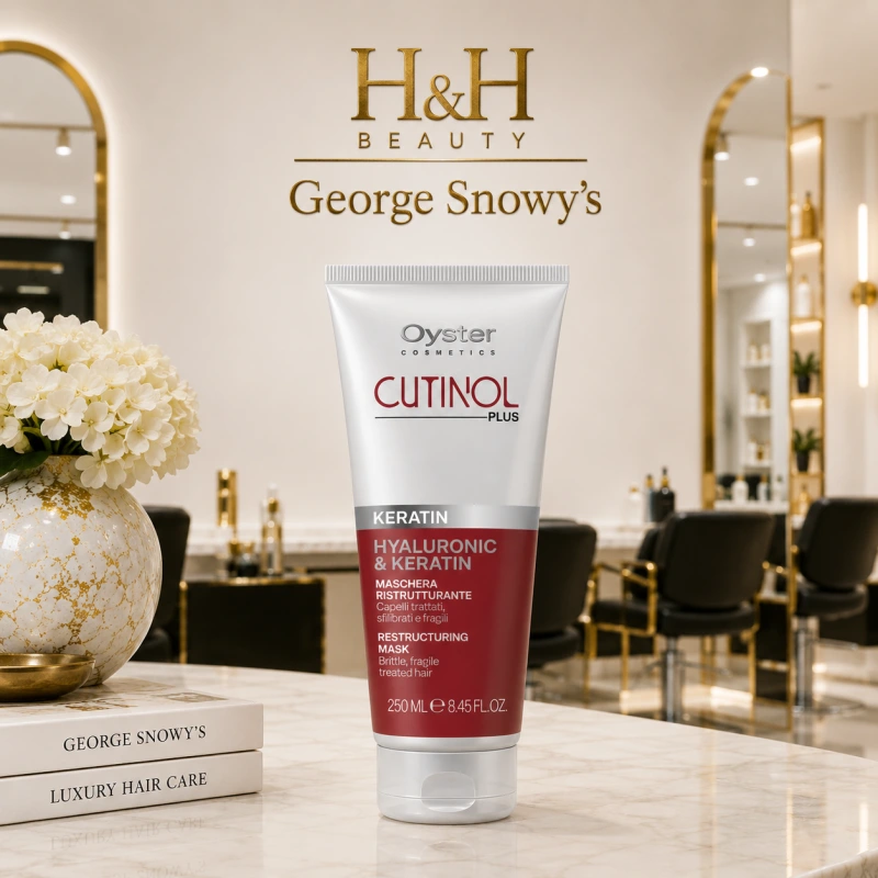 OYSTER CUTINOL PLUS Keratin & Hyaluonic maska 250 ml