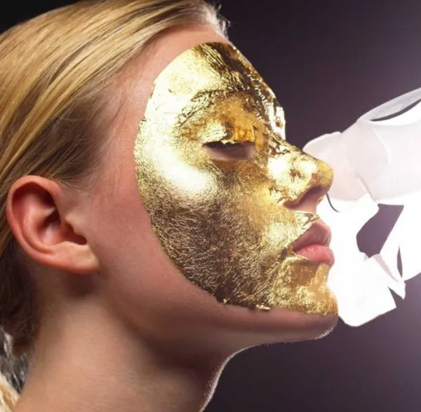 AIA GOLD & BEAUTY Zlatá celo-tvárová maska z 24 k. zlata