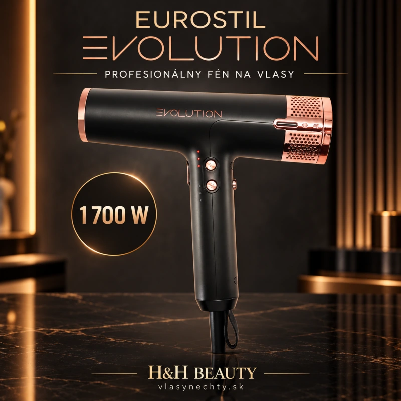 EUROSTIL EVOLUTION – Profesionálny fén na vlasy 1 700 W