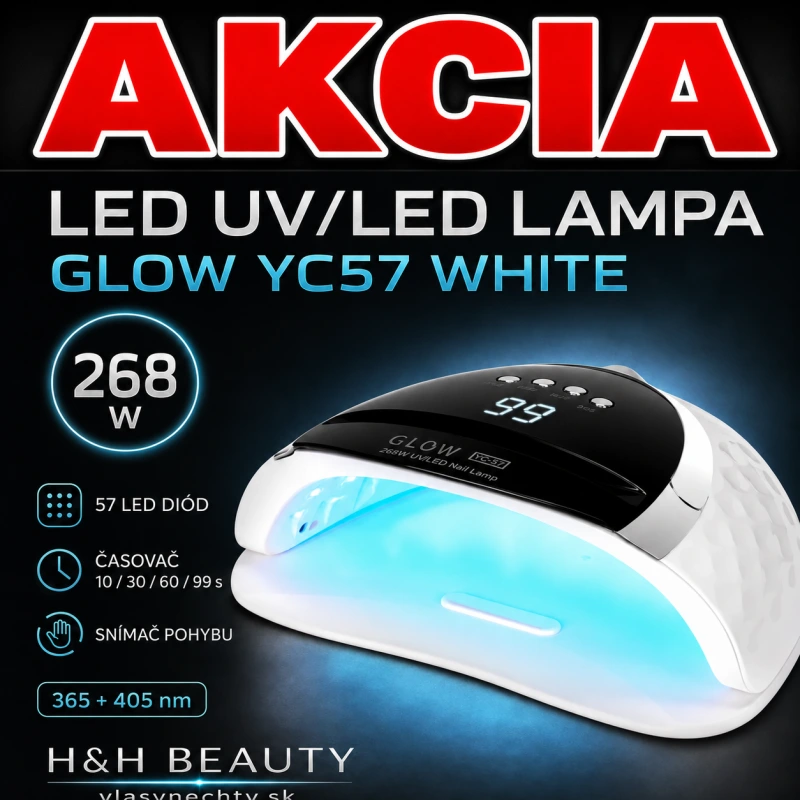 LED žiariaca UV lampa YC57 White 268W - AKCIA NA 1 KUS
