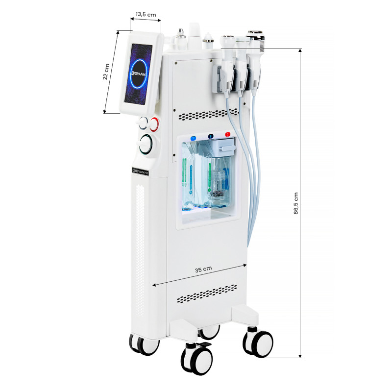 Giovanni 6-v-1 Ashe Super Bubble kozmetický prístroj s generátorom vodíka 10