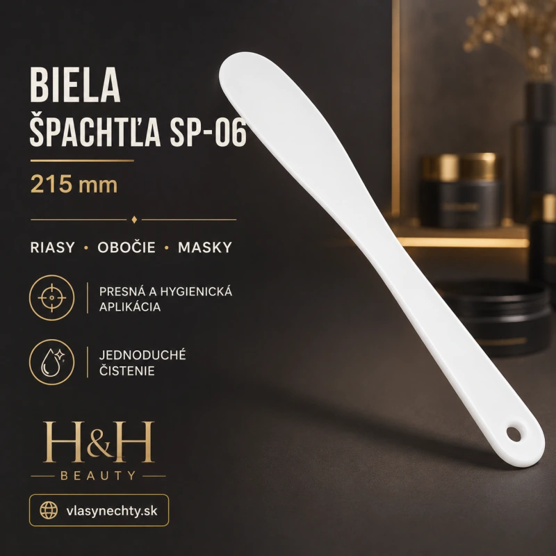 Biela špachtľa SP-06 215 mm