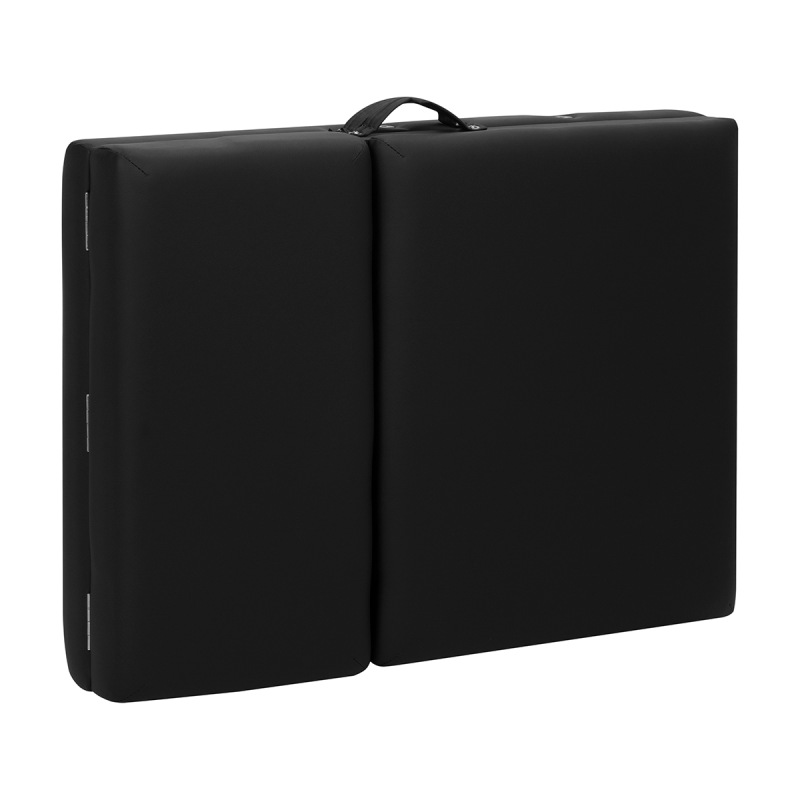 BALANCE – skladací masážny stôl, hliníkový, 3-segmentový, čierny 14