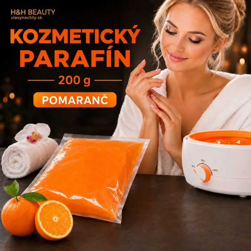 KOZMETICKÝ PARAFÍN 200G POMARANČ