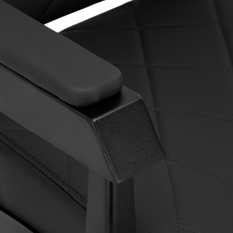 BARBERSKE KRESLO GABBIANO s čiernym rámom Čierna 5