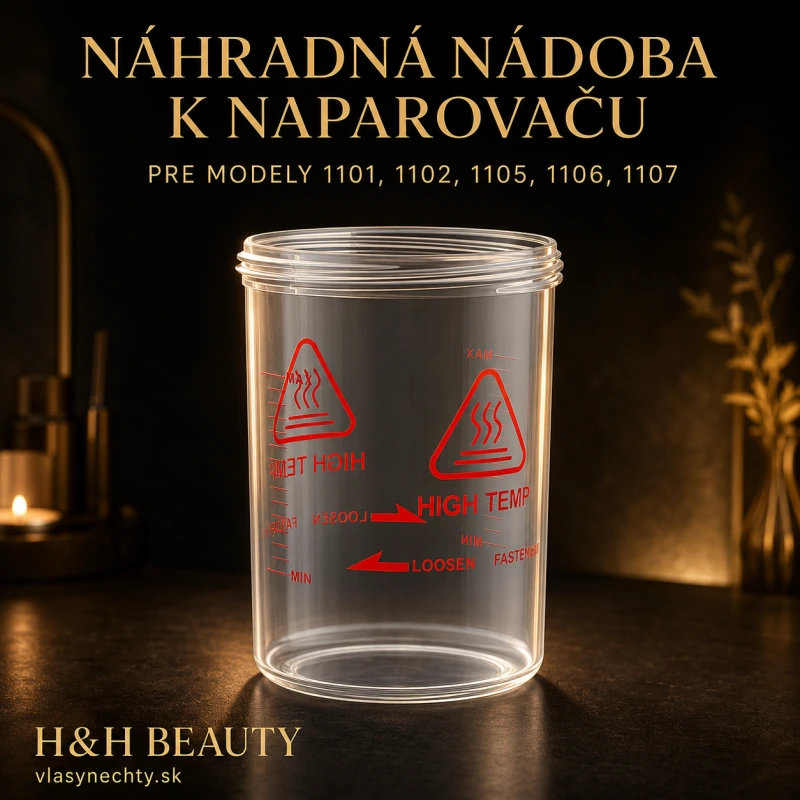 Náhradná nádoba k naparovaču 1101, 1102, 1105, 1106, 1107