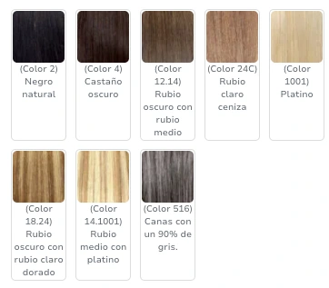 SANGRÁ HAIR – SANGRÁ HAIR – CROWN Korunka / Ofina z tepelne odolného vlákna s monofilament 1