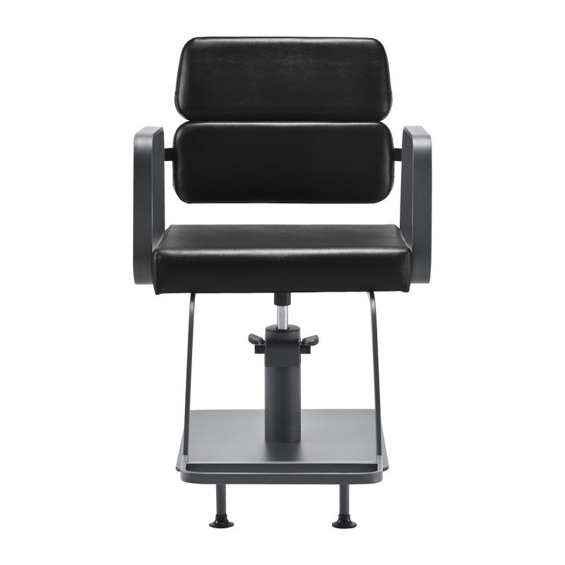 Kadernícke kreslo Gabbiano Porto sivá čierná 2