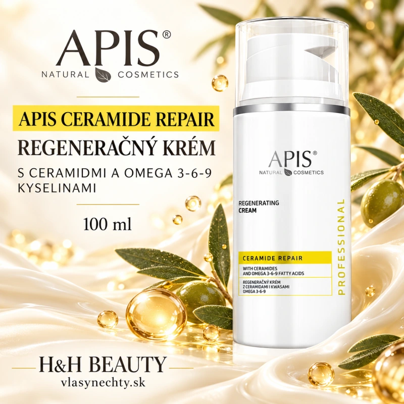 Apis CERAMIDE REPAIR Regeneračný krém s ceramidmi a omega 3-6-9 kyselinami 100 ml