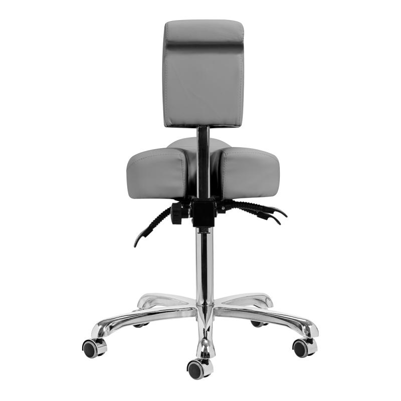 Taboret podologiczny 1005 Giovanni szary 2