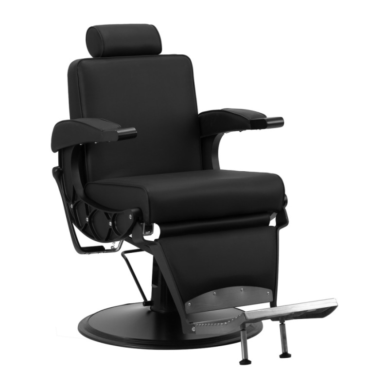 BARBERSKÉ KRESLO Gabbiano Continental čierne 16