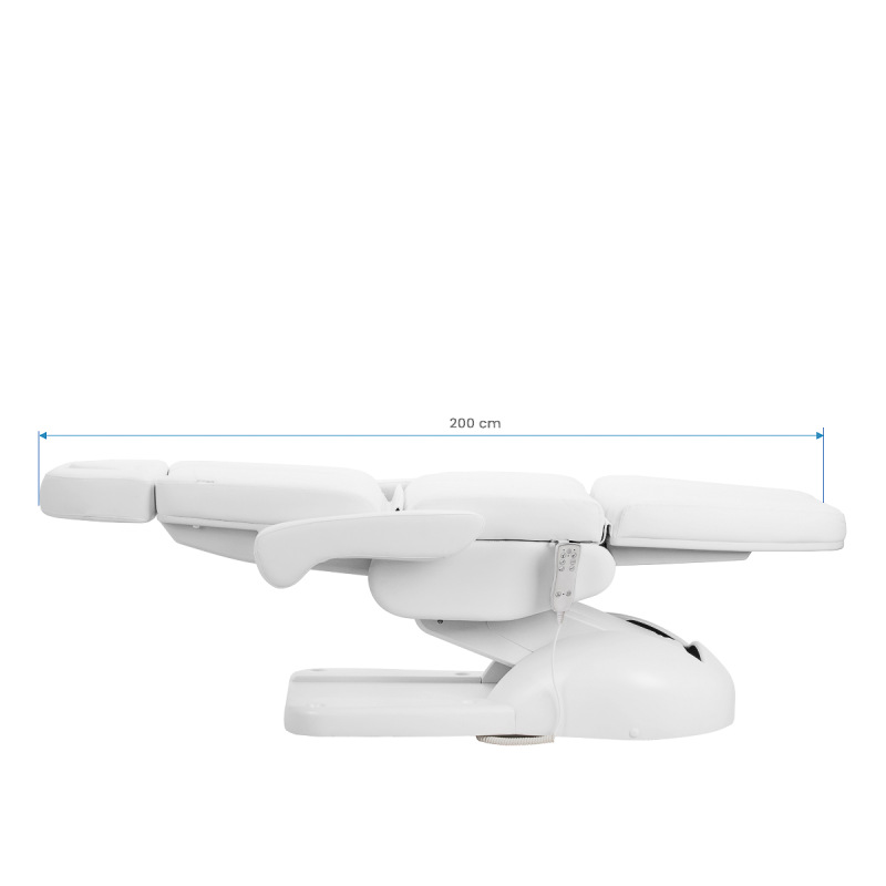 Kozmetické kreslo Azzurro Lux 3m biele s vyhrievaním 13