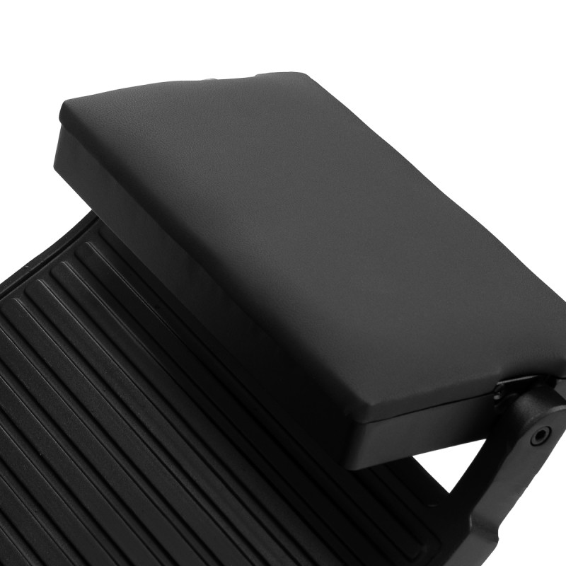 BARBERSKE KRESLO GABBIANO s čiernym rámom Čierna 8