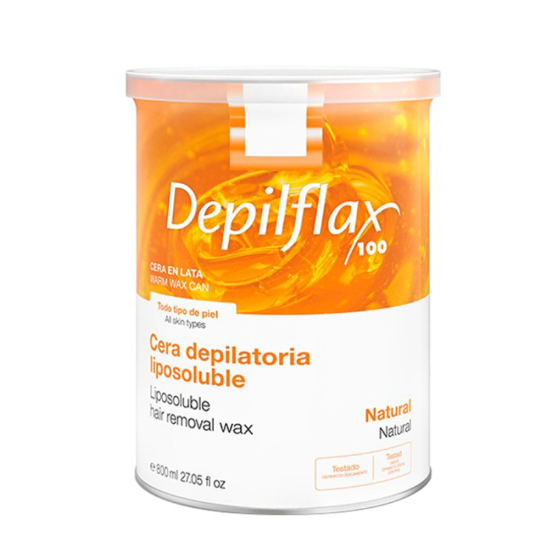 DEPILFLAX 100 – PRÍRODNÝ DEPILAČNÝ VOSK V PLECHOVKE 800 ml 1