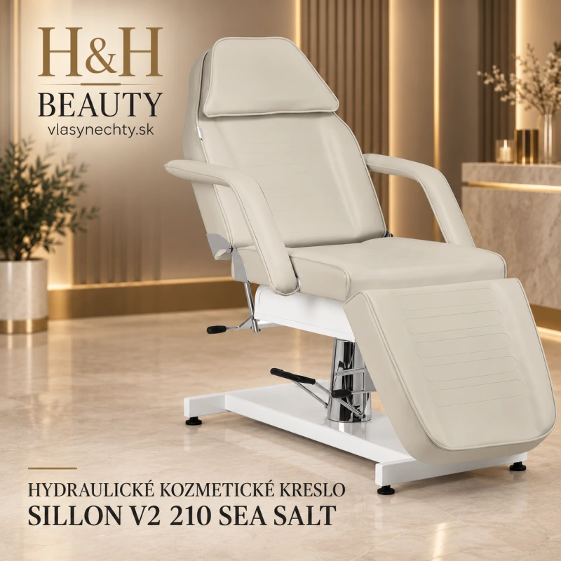 Hydraulické kozmetické kreslo Sillon v2 210 sea salt