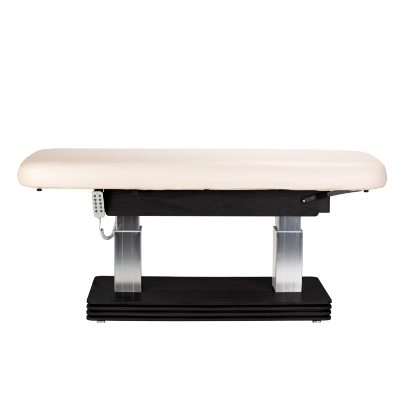 Leżanka SPA Sillon Comfort kremowa z czarną podstawą 5