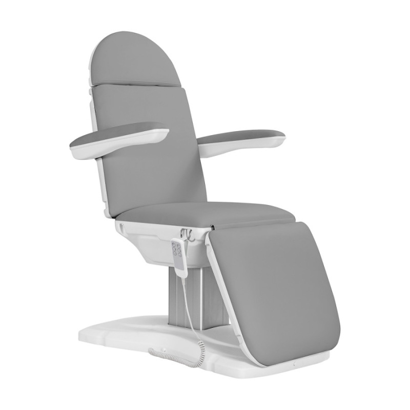 Elektrické kozmetické kreslo SILLON Eclipse 3 motory sivé 11