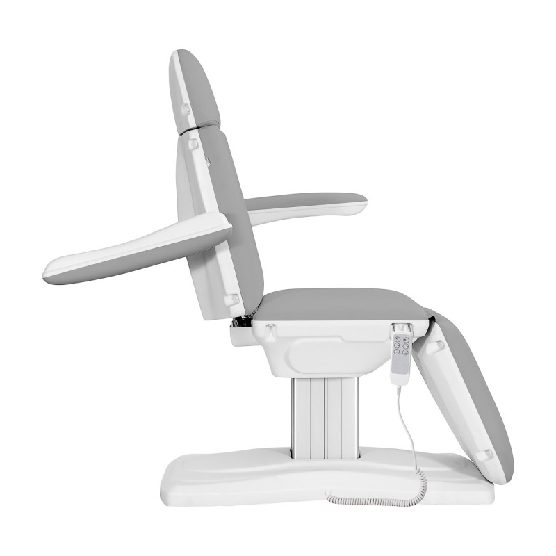 Elektrické kozmetické kreslo SILLON Eclipse 3 motory sivé 4