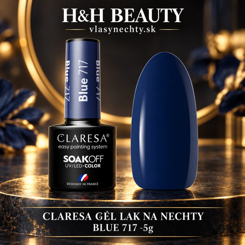 CLARESA GÉL LAK NA NECHTY BLUE 717 -5g