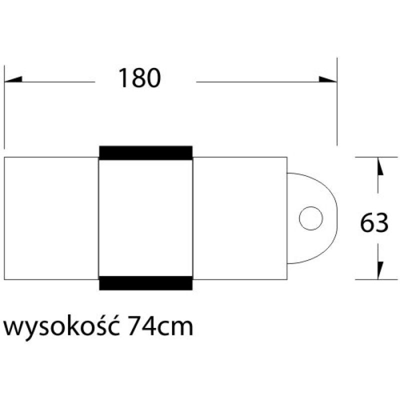 Fotel kosmetyczny Basic 202 z kuwetami czarny