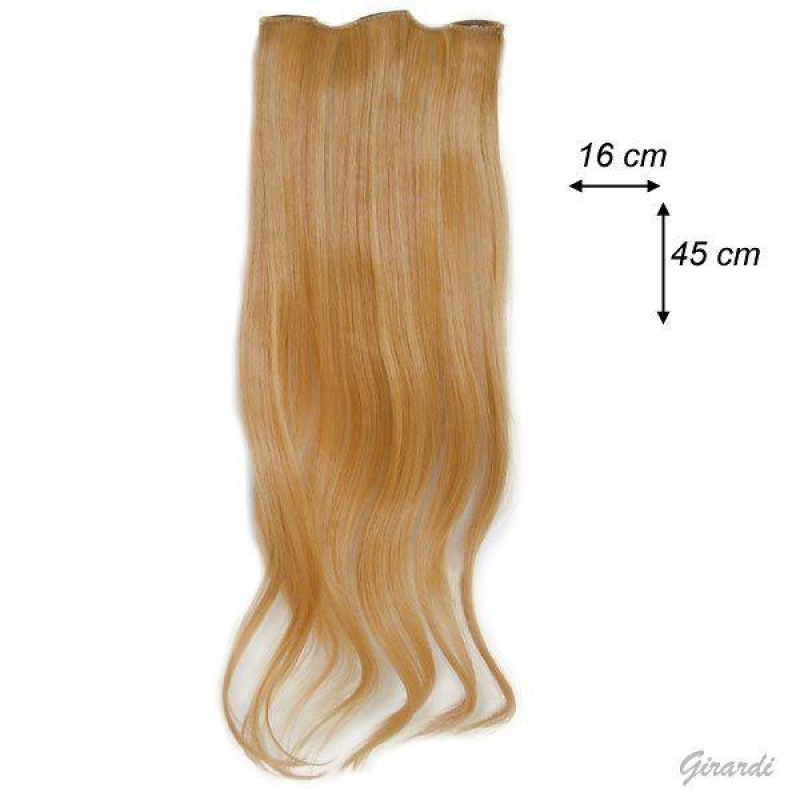 Girardi Clip in vlasy Thermofiber / 3 klip/ farba 1011 2