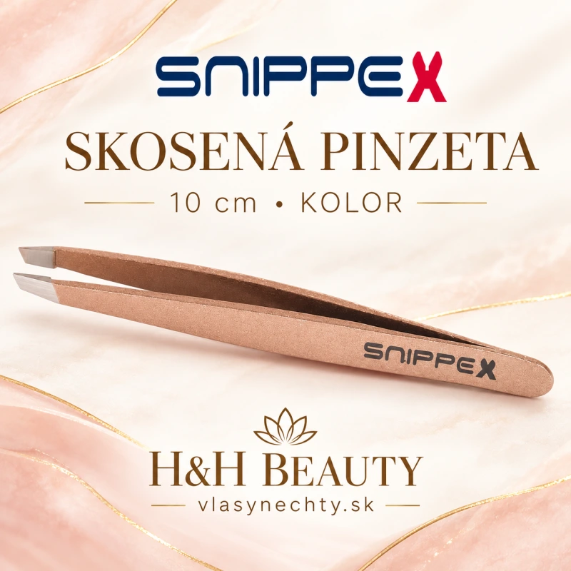 SNIPPEX SKOSENÁ PINZETA 10 cm KOLOR