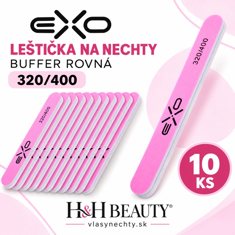 EXO LEŠTIČKA NA NECHTY BUFER ROVNÁ 320/400 10 KS